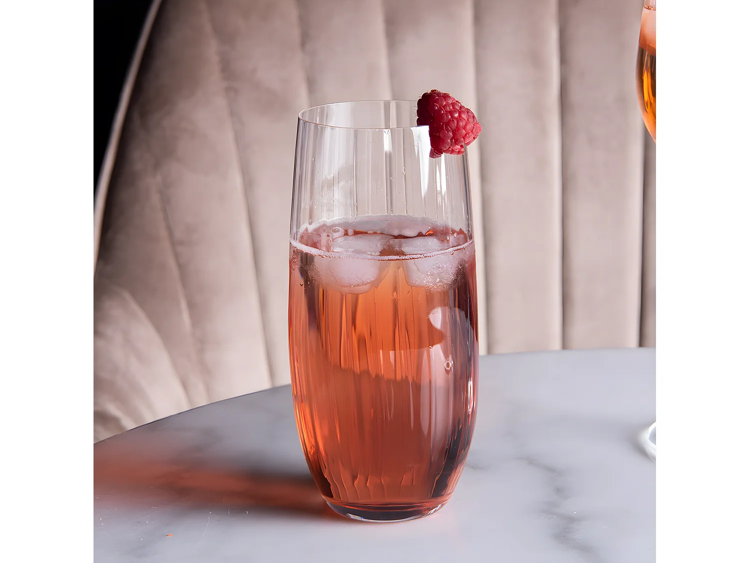 Boîte de 6 gobelets forme haute Waterfall 35 cl