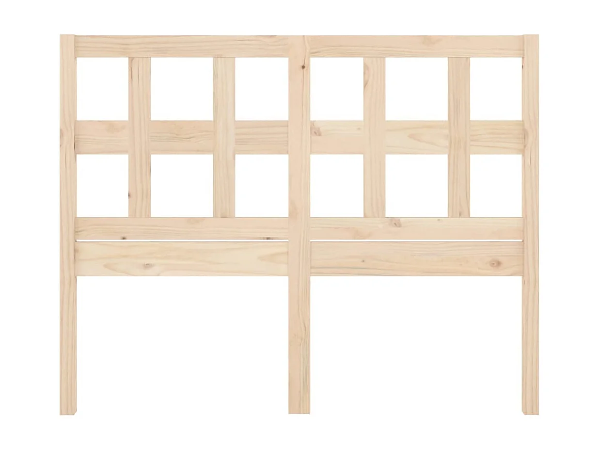 Kopfteil für Bett | Bett-Kopfteil 125,5x4x100 cm Massivholz Kiefer -MN802765