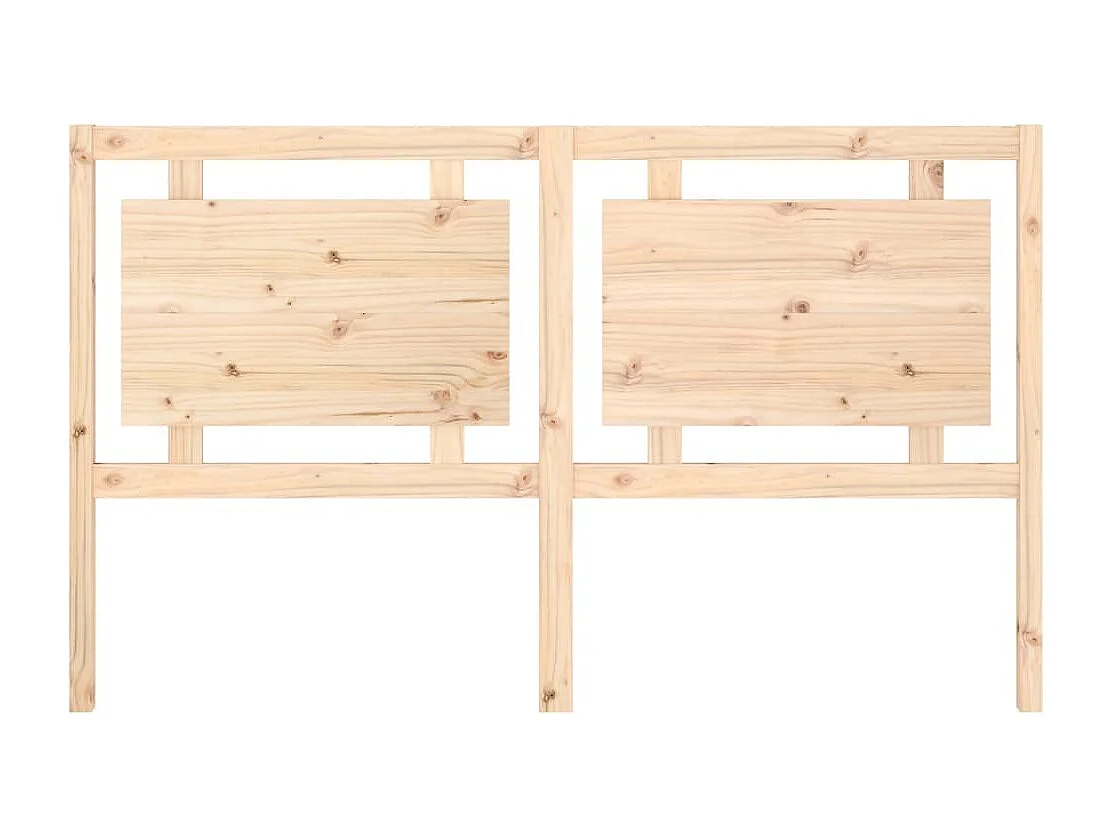 Kopfteil für Bett | Bett-Kopfteil 165,5x4x100 cm Massivholz Kiefer -MN328877