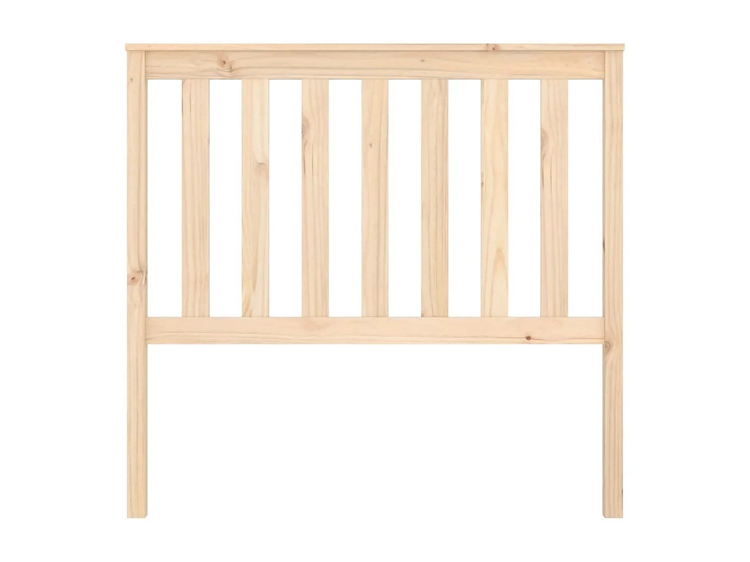 Kopfteil für Bett | Bett-Kopfteil 106x6x101 cm Massivholz Kiefer -MN139964