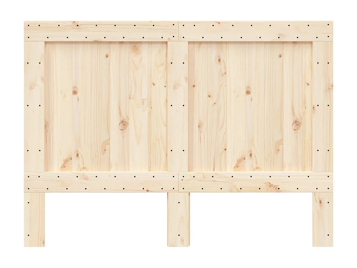 Kopfteil für Bett | Bett-Kopfteil 140x104 cm Massivholz Kiefer -MN805952