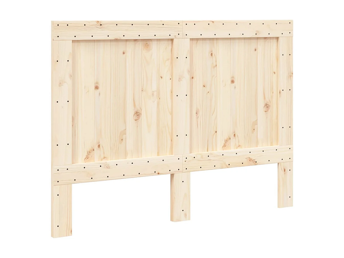 Kopfteil für Bett | Bett-Kopfteil 140x104 cm Massivholz Kiefer -MN805952