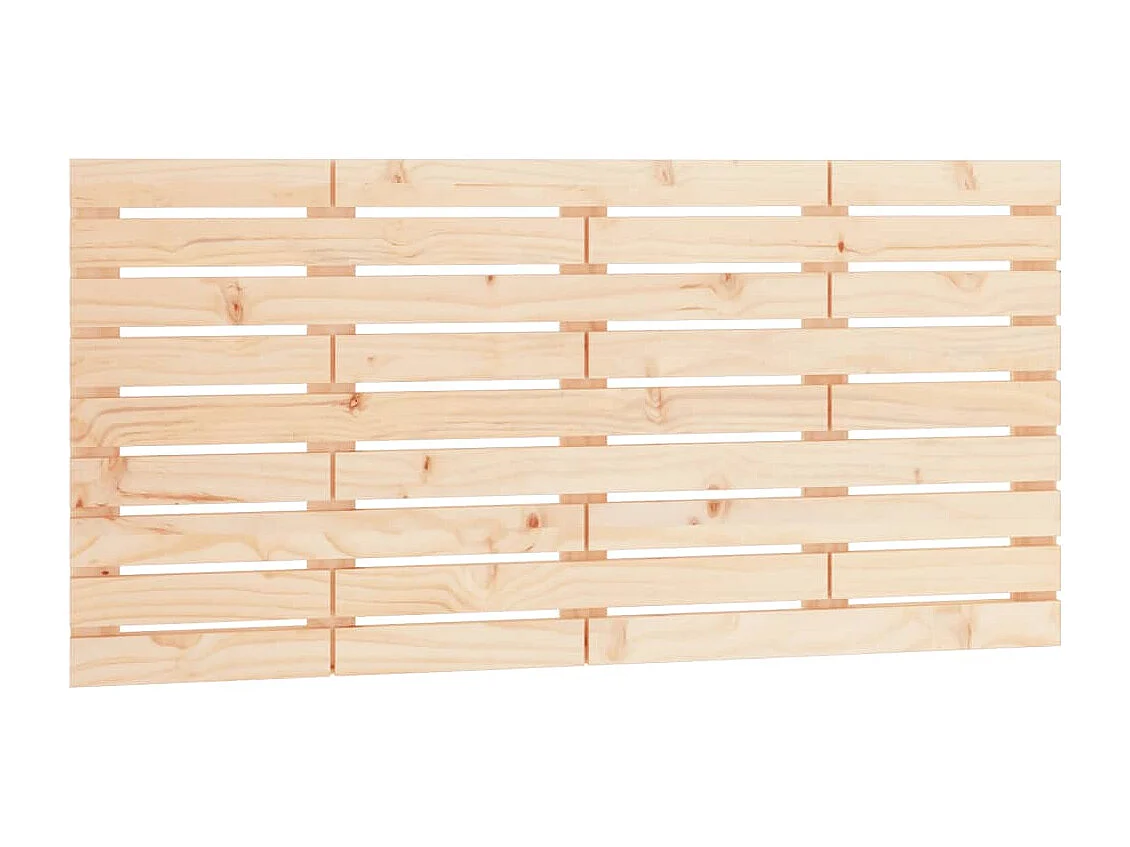 Wand-Kopfteil für Bett | Bett-Kopfteil 156x3x63 cm Massivholz Kiefer -MN774064