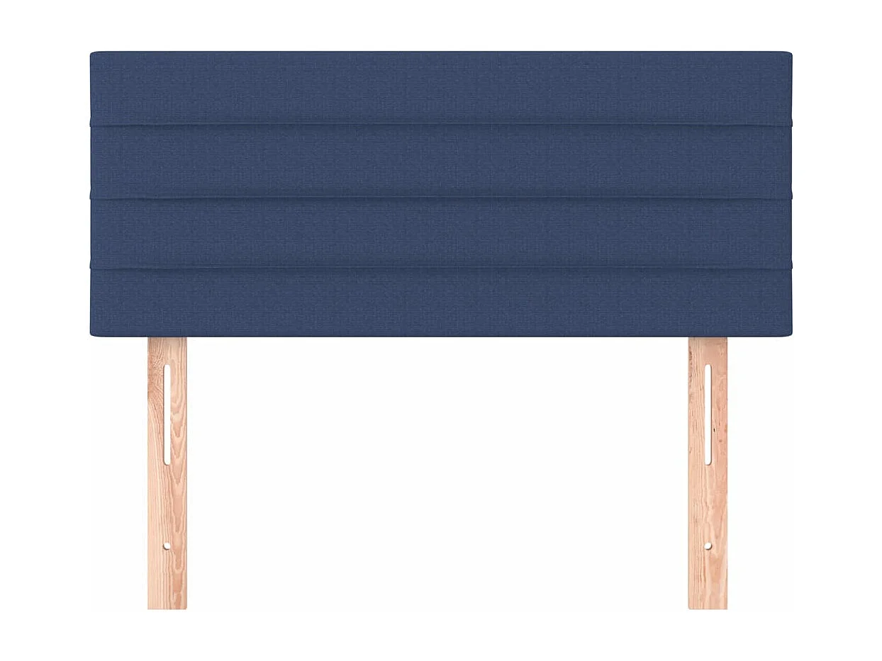 Kopfteil für Bett | Bett-Kopfteil Blau 100x5x78/88 cm Stoff -MN658646