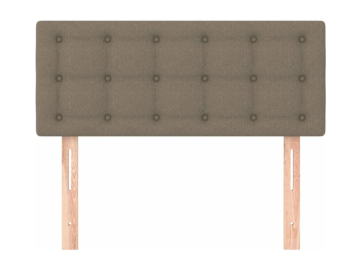 Kopfteil für Bett | Bett-Kopfteil Taupe 80x5x78/88 cm Stoff -MN216517