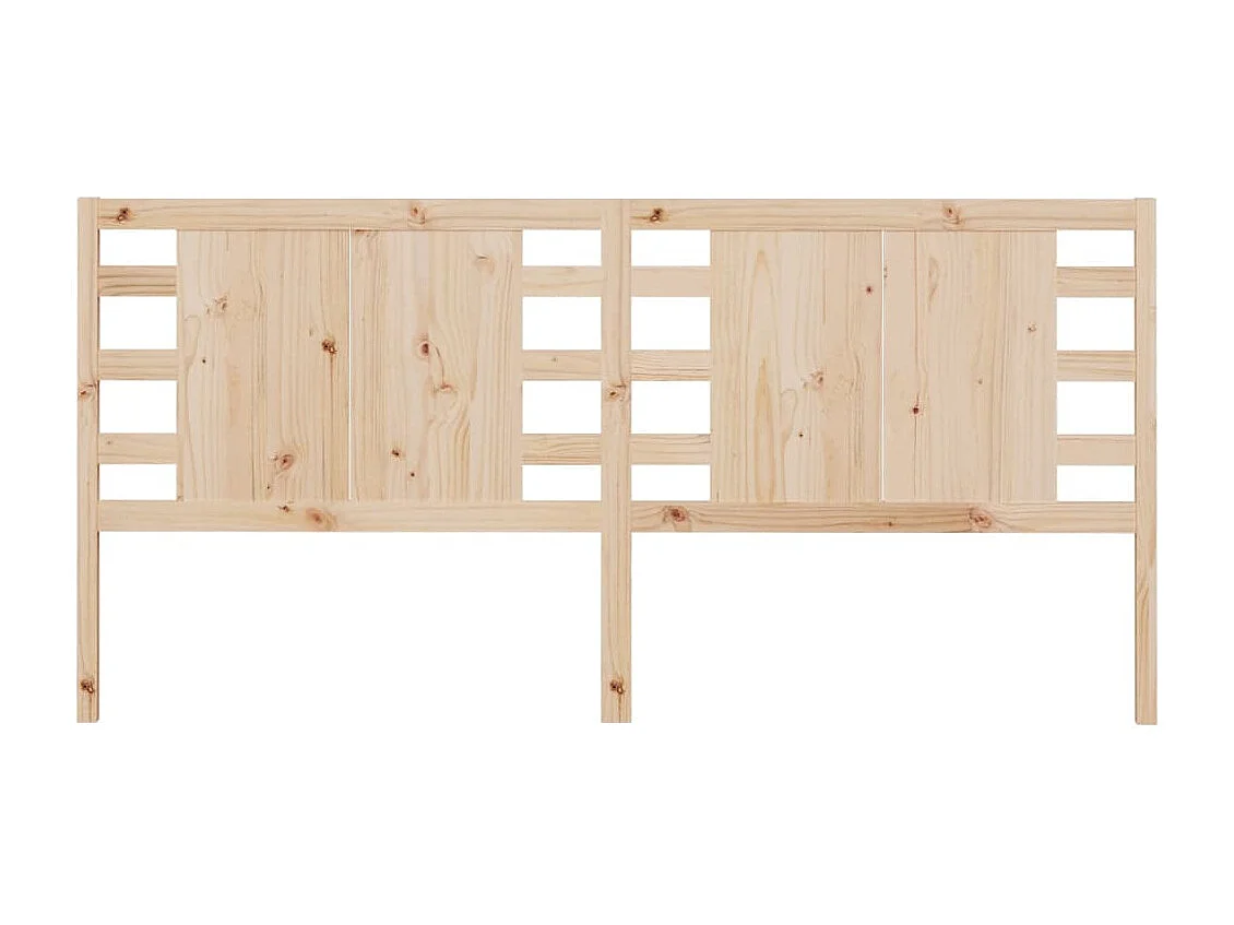 Kopfteil für Bett - Bett-Kopfteil 141x4x100 cm Massivholz Kiefer -MN776047