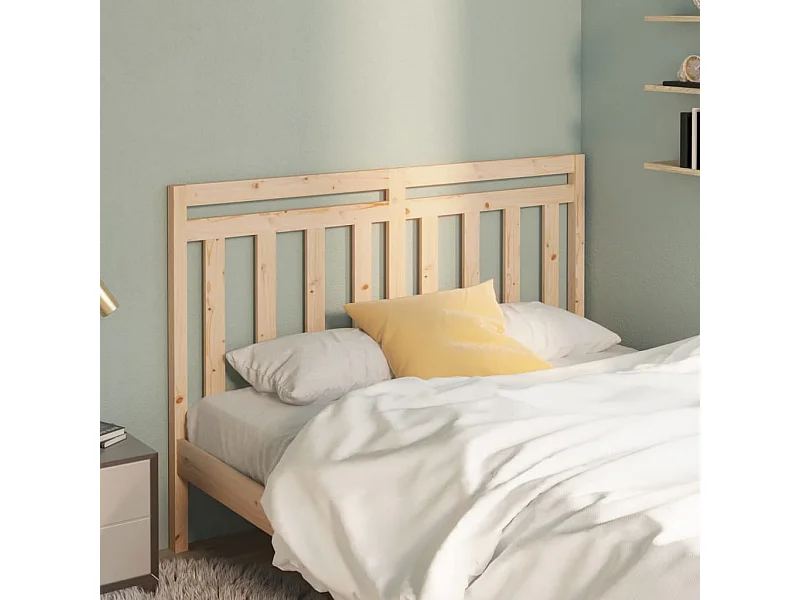 Kopfteil für Bett | Bett-Kopfteil 126x4x100 cm Massivholz Kiefer -MN322329