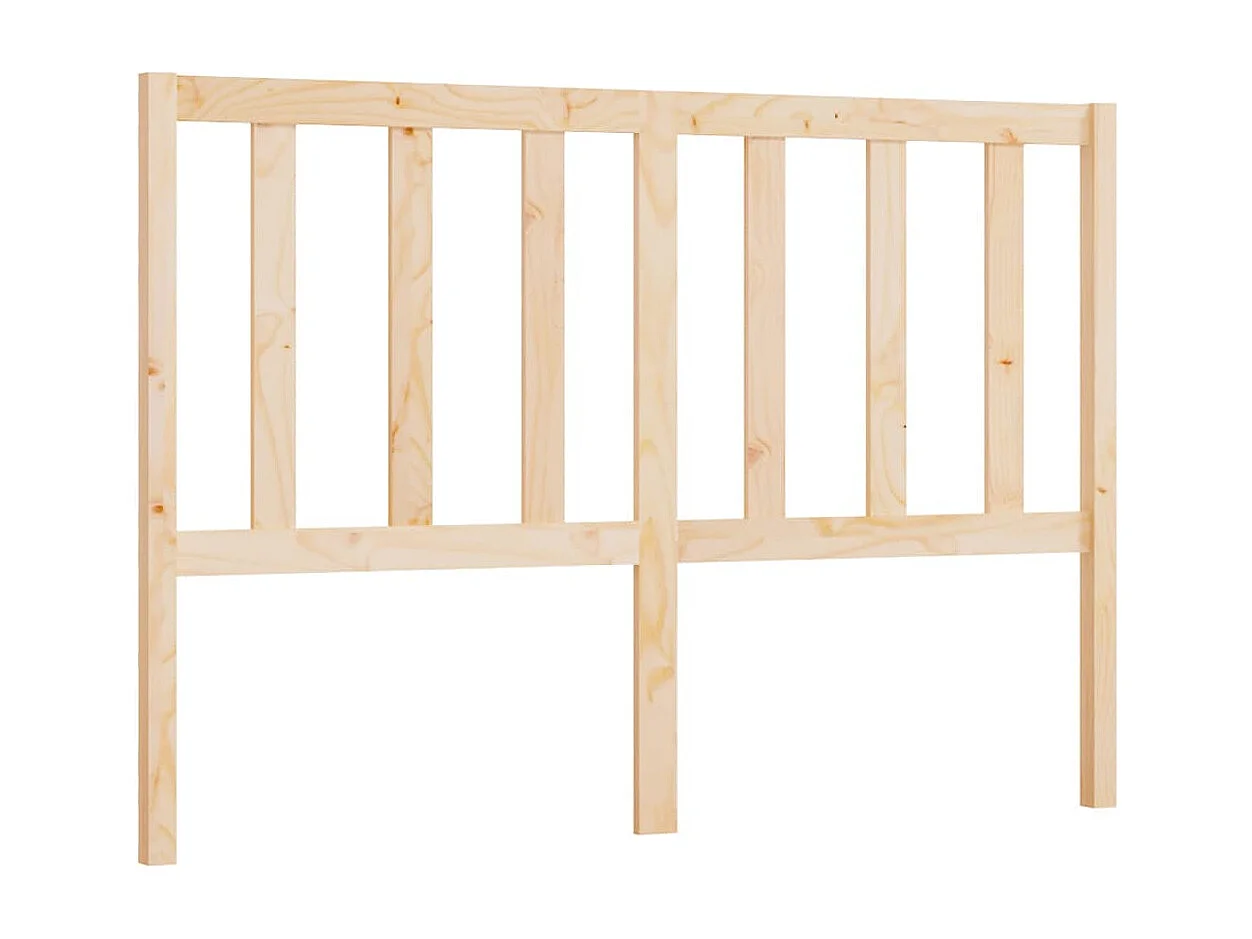 Kopfteil für Bett | Bett-Kopfteil 126x4x100 cm Massivholz Kiefer -MN401082