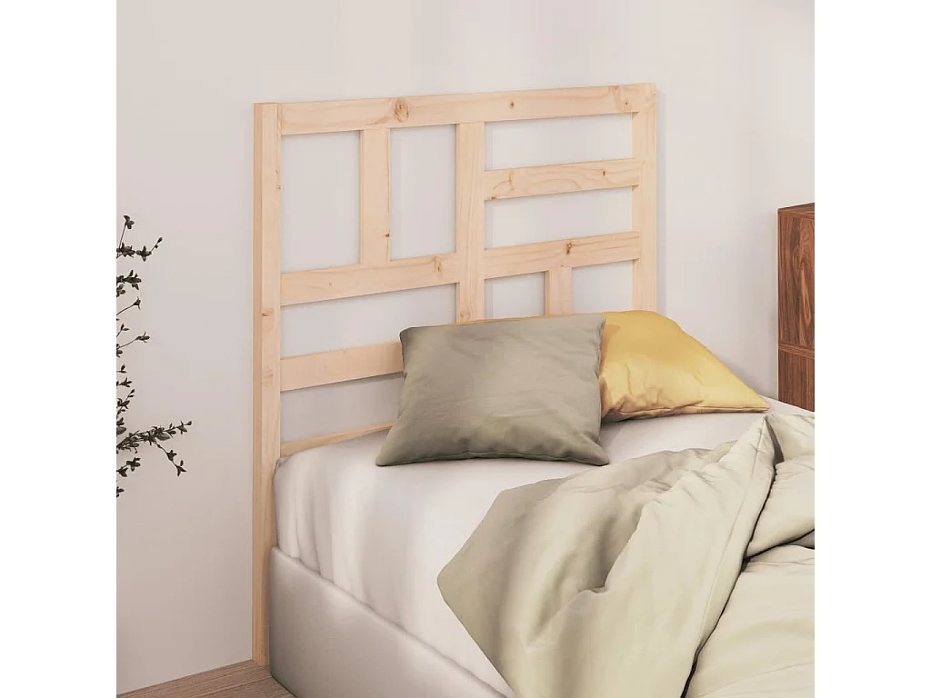 Kopfteil für Bett | Bett-Kopfteil 96x4x104 cm Massivholz Kiefer -MN322356