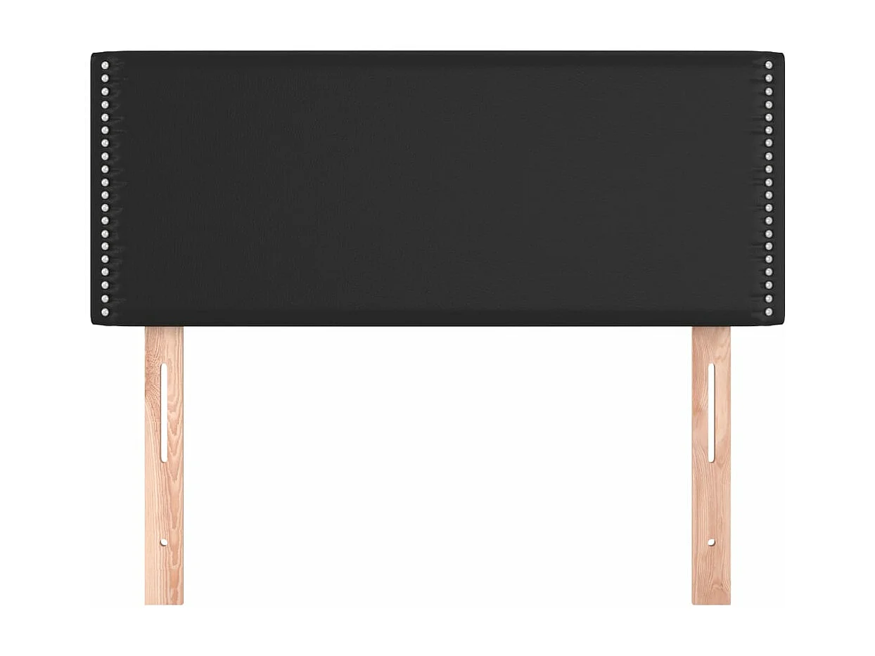 Kopfteil für Bett | Bett-Kopfteil Schwarz 90x5x78/88 cm Kunstleder -MN147237