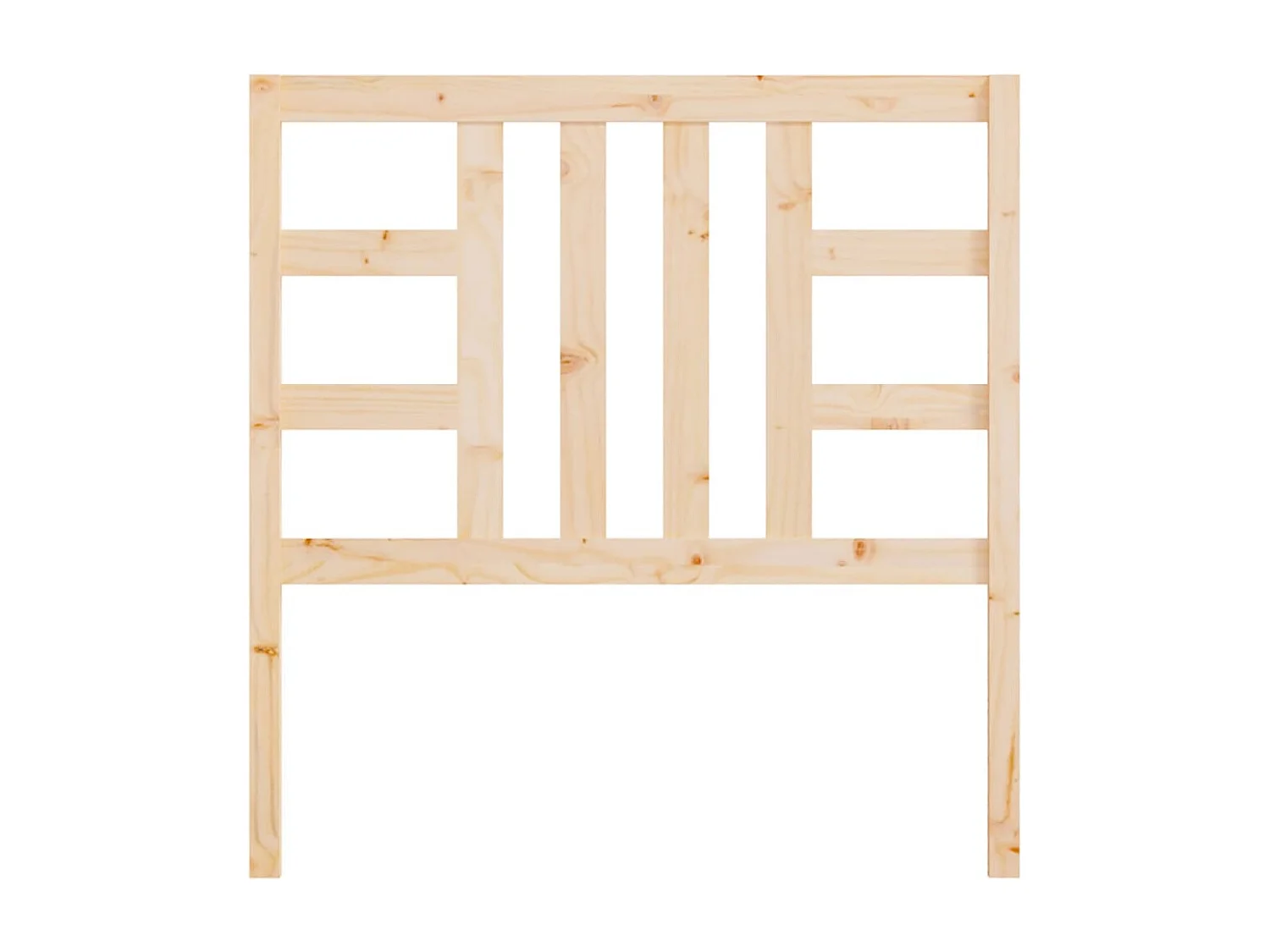 Kopfteil für Bett | Bett-Kopfteil 81x4x100 cm Massivholz Kiefer -MN322353