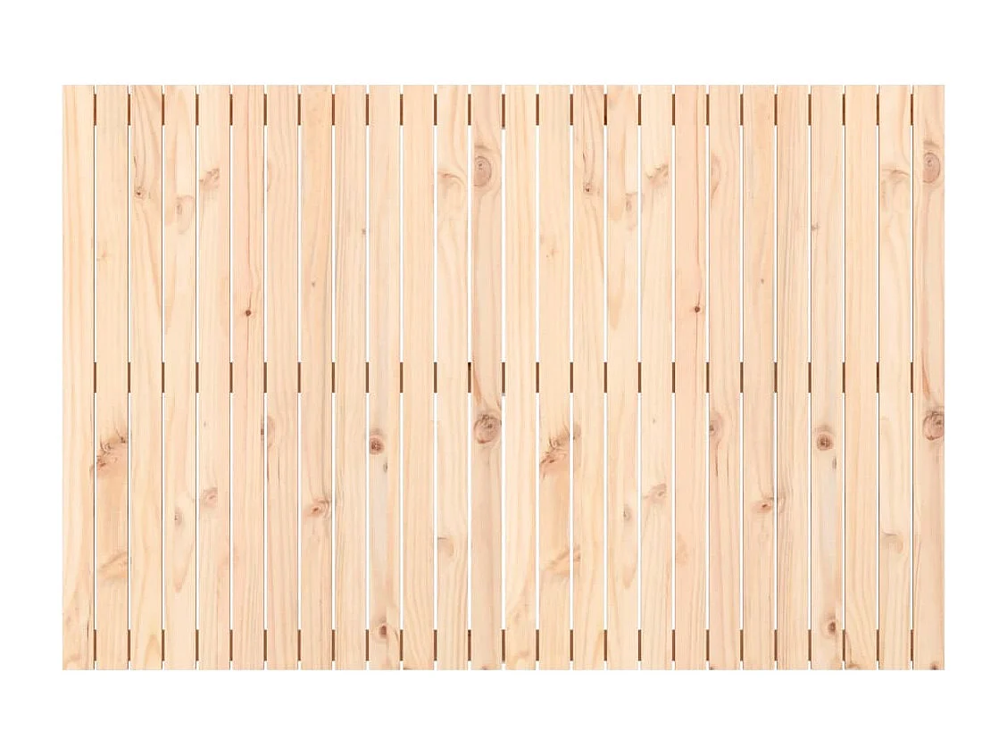Wand-Kopfteil für Bett | Bett-Kopfteil 166x3x110 cm Massivholz Kiefer -MN698323