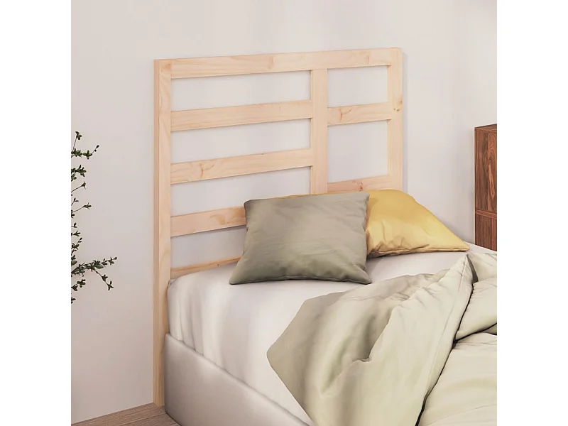 Kopfteil für Bett | Bett-Kopfteil 81x4x104 cm Massivholz Kiefer -MN713544