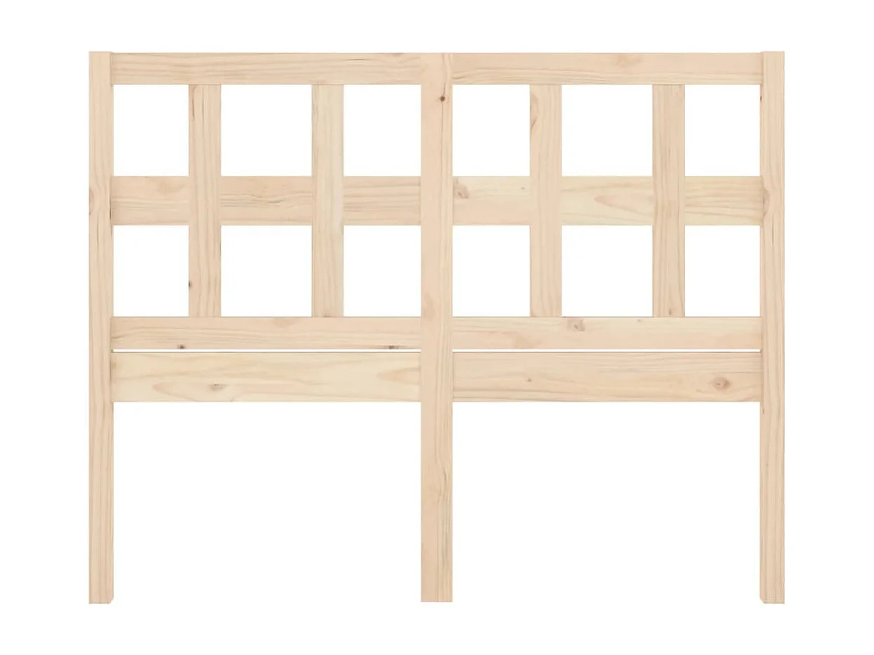 Kopfteil für Bett | Bett-Kopfteil 140,5x4x100 cm Massivholz Kiefer -MN981317