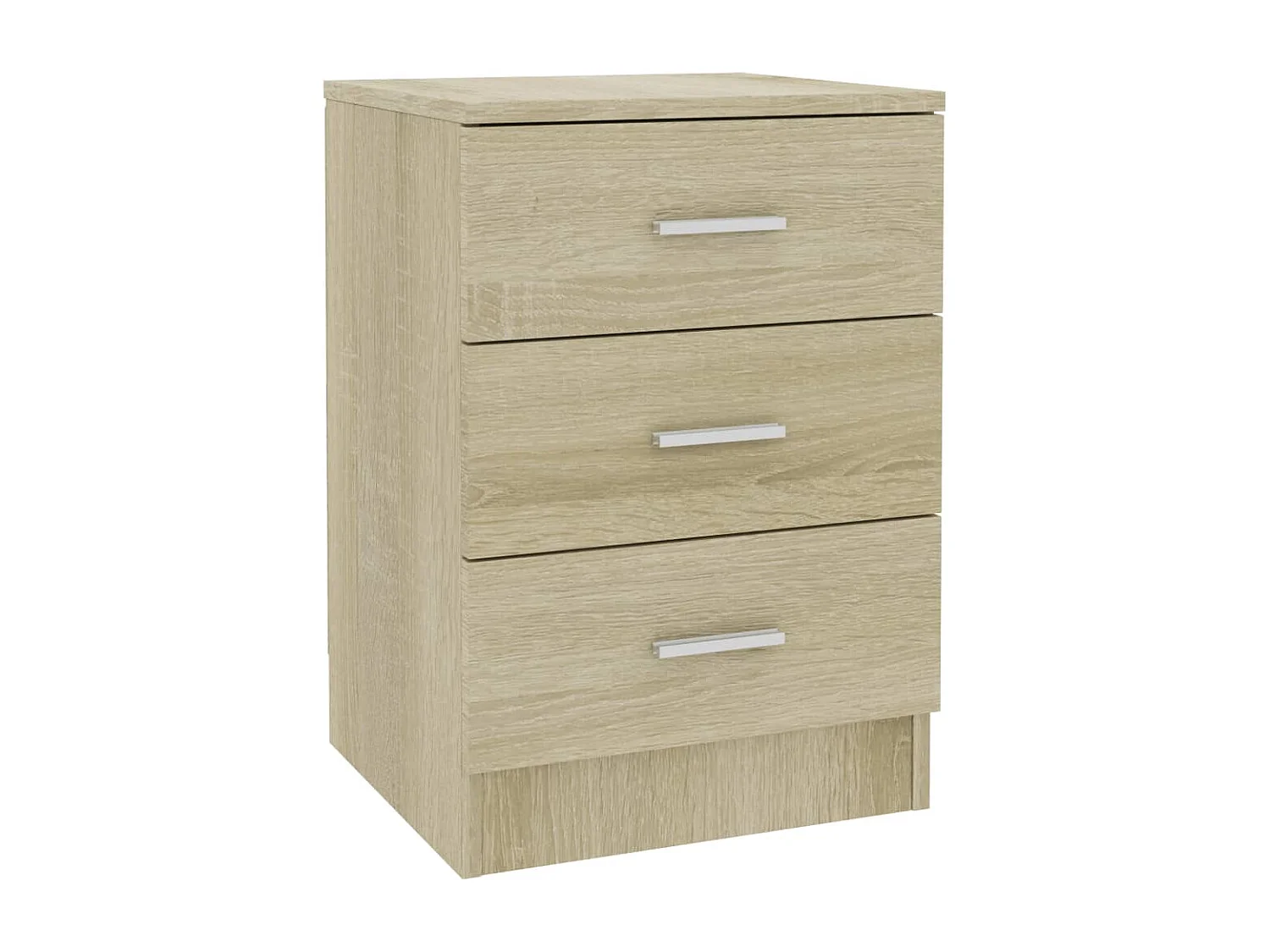 2er-Set Nachttische Nachtschrank Sonoma-Eiche 38x35x56 cm Holzwerkstoff -RN32905
