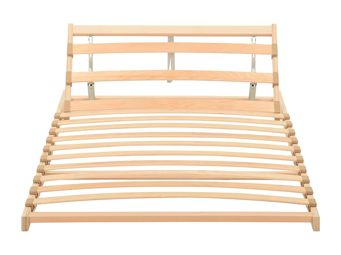 Lattenrost mit 13 Latten Verstellbares Kopfteil für Bett | Bett-Kopfteil 90x200 cm -MN518780