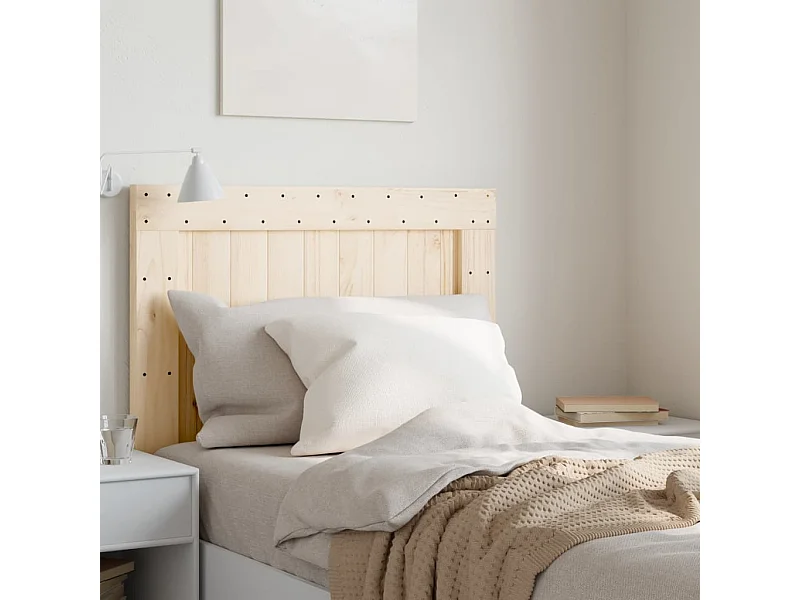 Kopfteil für Bett | Bett-Kopfteil 80x104 cm Massivholz Kiefer -MN196191