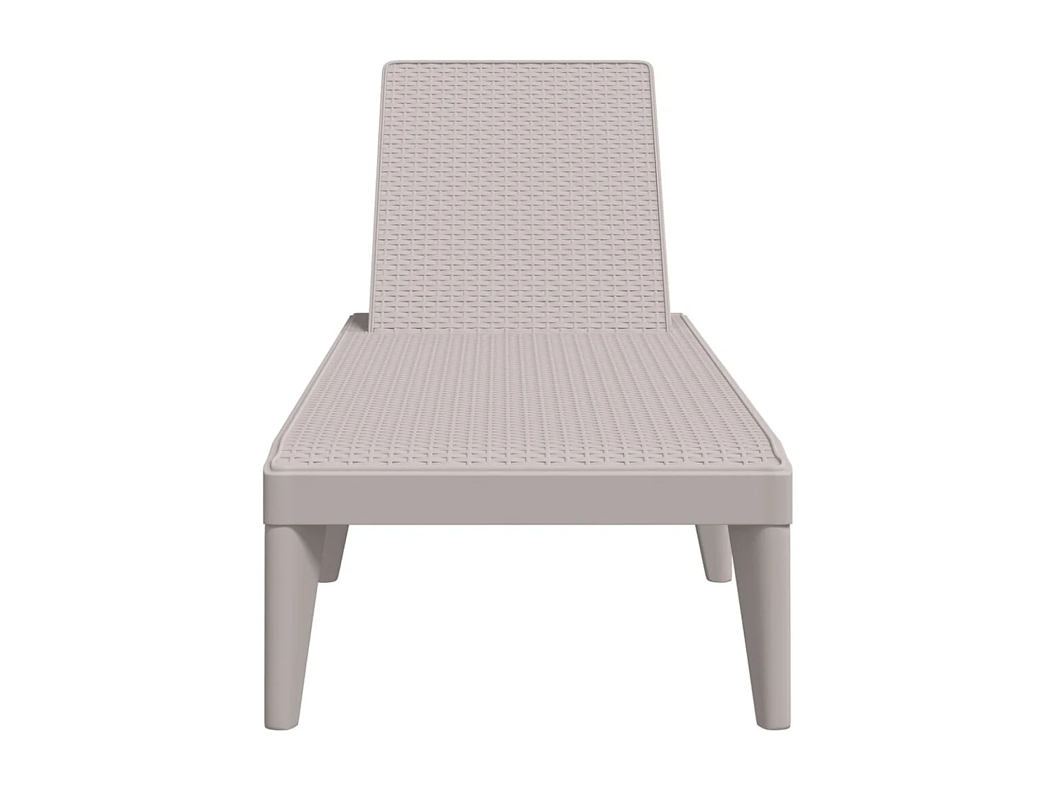 Bain de soleil cappuccino 186x60x29 cm PP REO76609