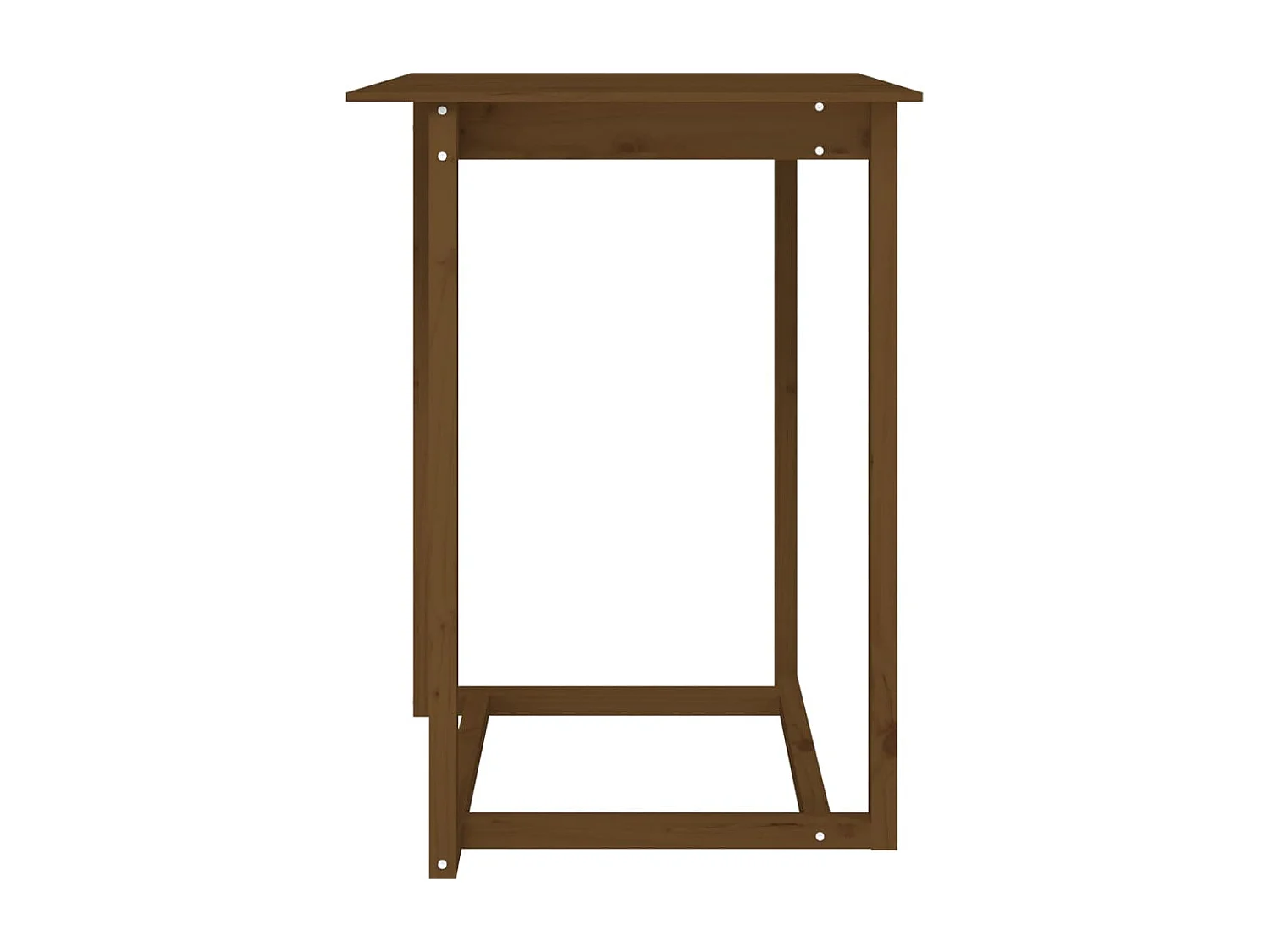 Meuble de bar Marron miel 80x80x110 cm Bois massif de pin GHR30766