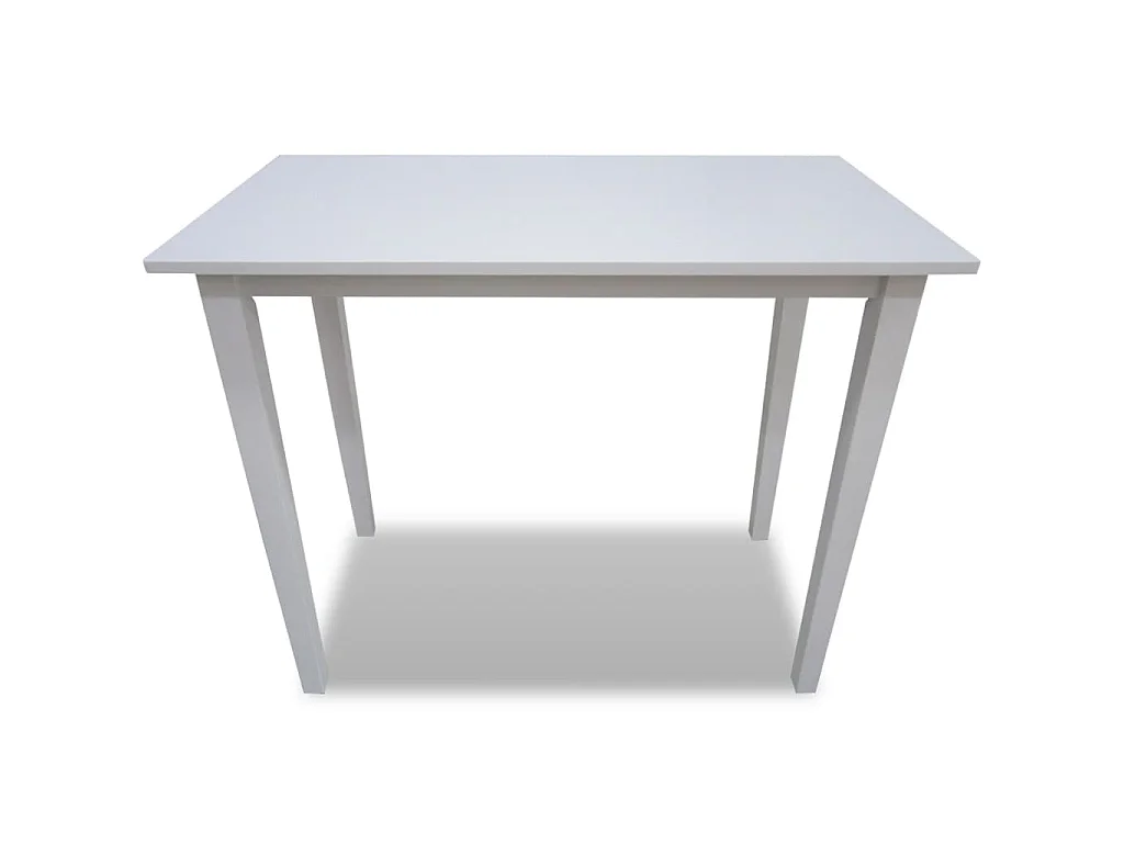 Mesa alta de madera blanca ES627257
