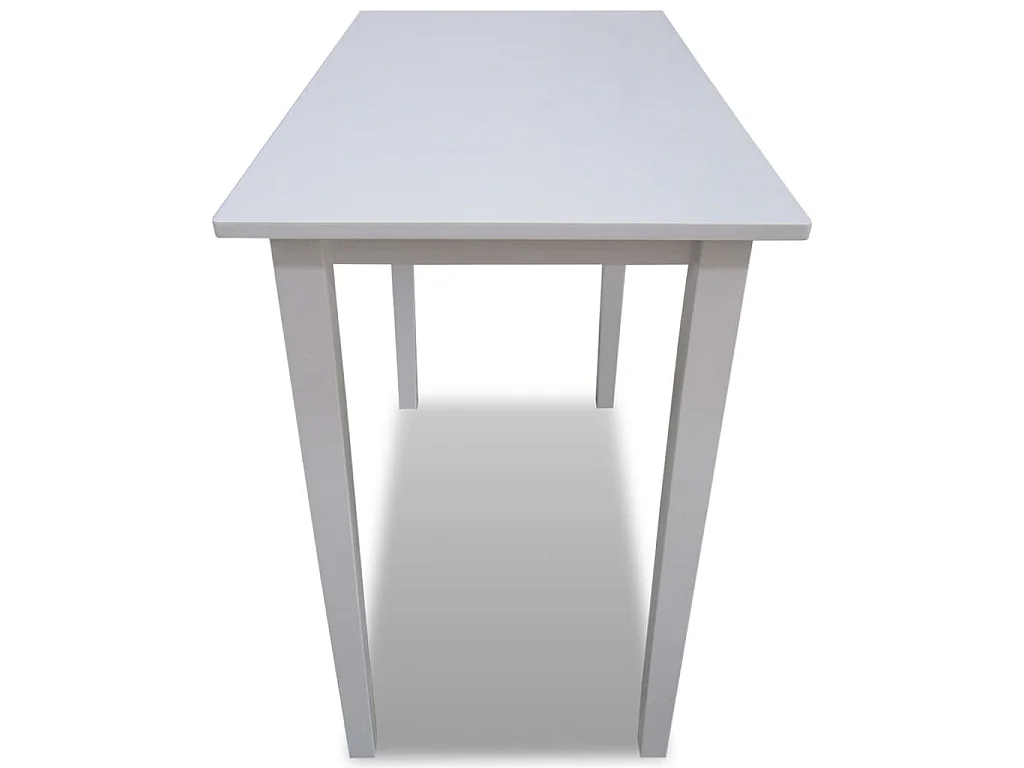 Mesa alta de madera blanca ES627257