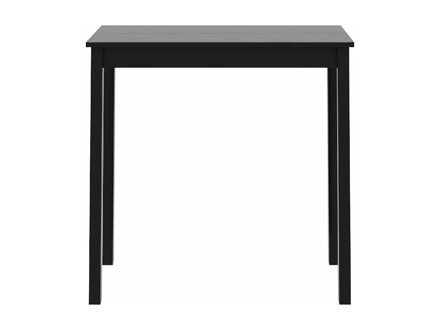 Móvel de bar em MDF preto 115x55x107 cm PT298653