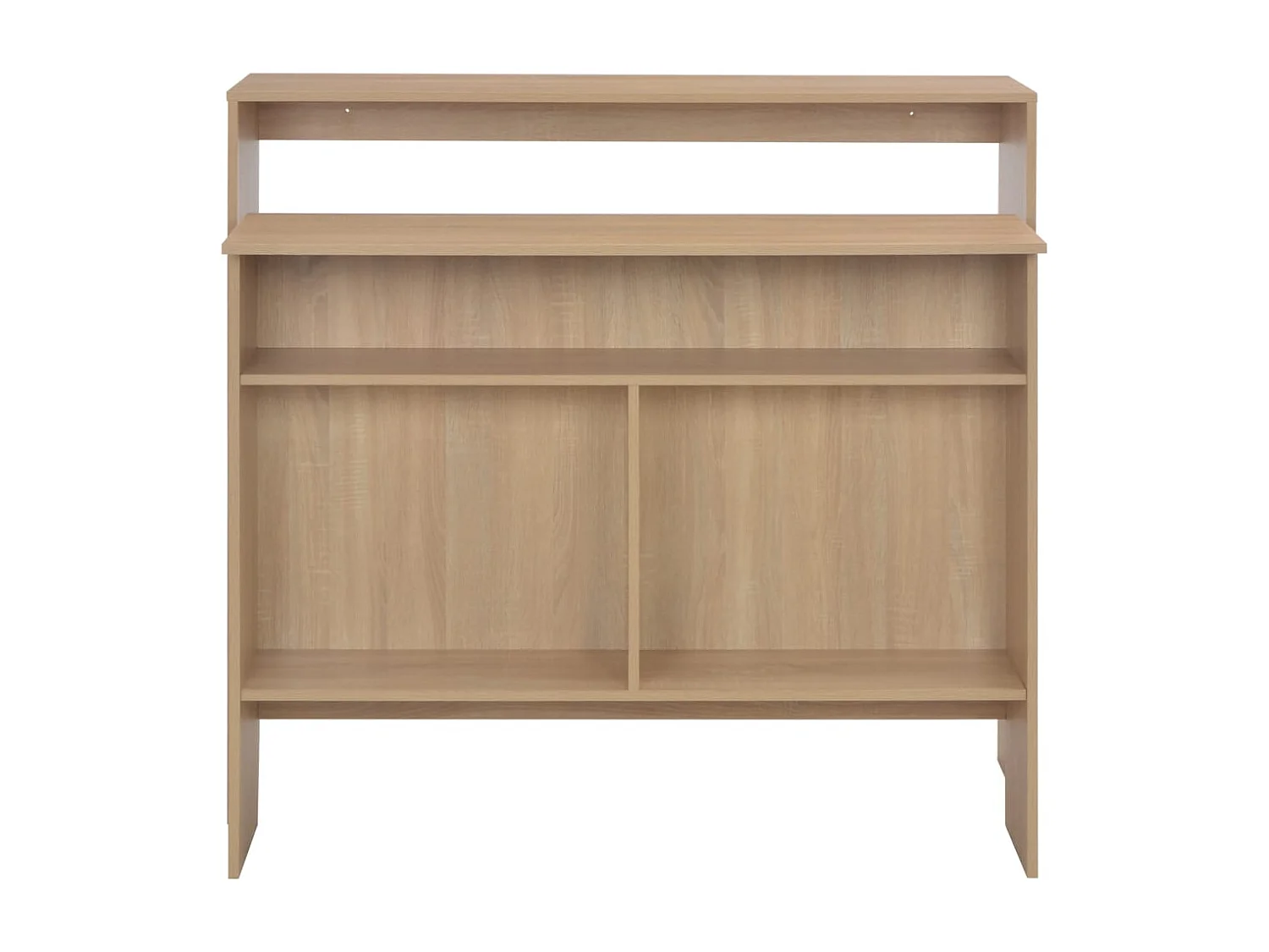 Meuble de bar avec 2 dessus de Meuble Chêne 130 x 40 x 120 cm GHR98638