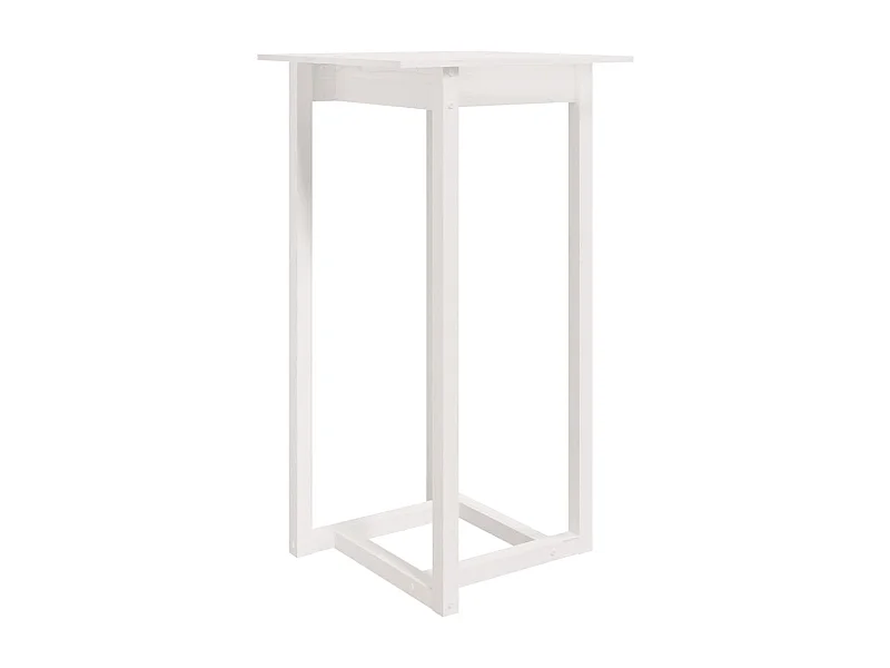 Meuble de bar Blanc 60x60x110 cm Bois massif de pin GHR88298