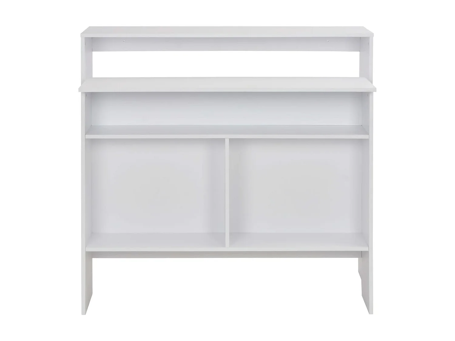 Meuble de bar avec 2 dessus de Meuble Blanc 130 x 40 x 120 cm GHR95857