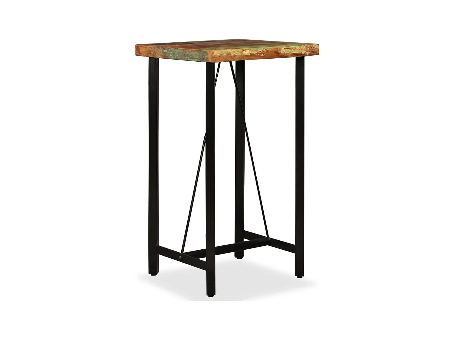 Meuble de bar Bois de récupération massif 60 x 60 x 107 cm GHR65074