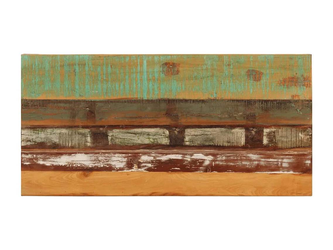 Mesa alta de bar madera maciza reciclada 112x55x108 cm ES338837