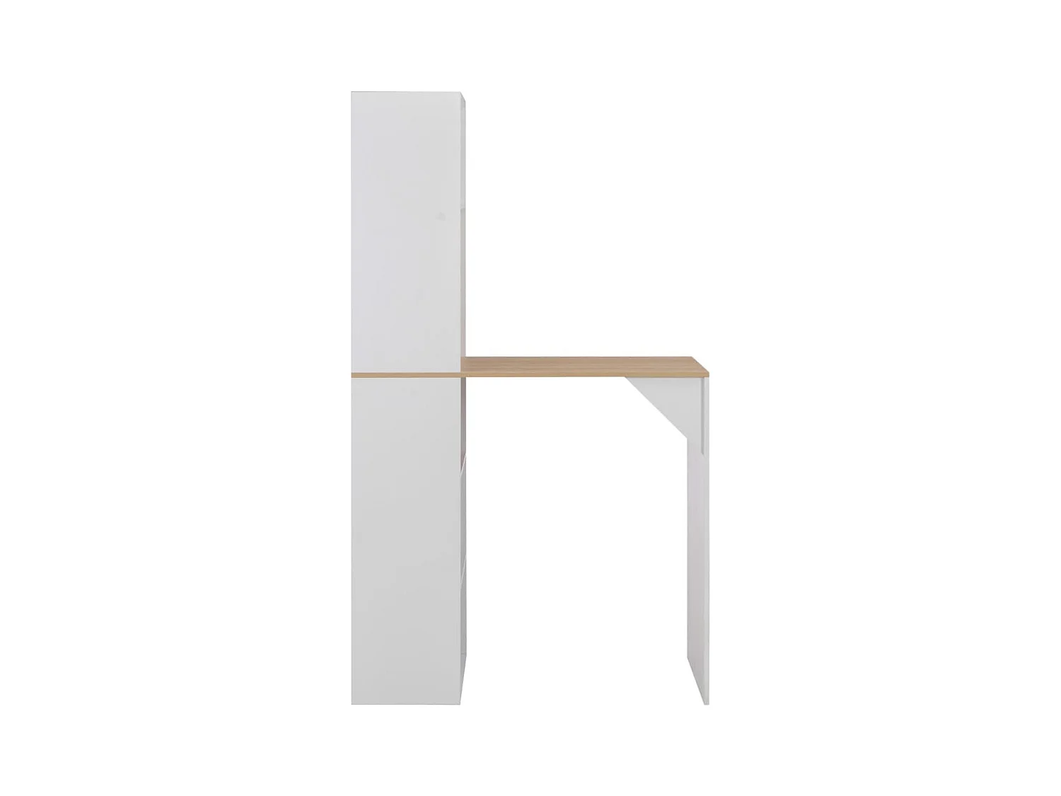 Meuble de bar avec armoire Blanc 115 x 59 x 200 cm GHR61493