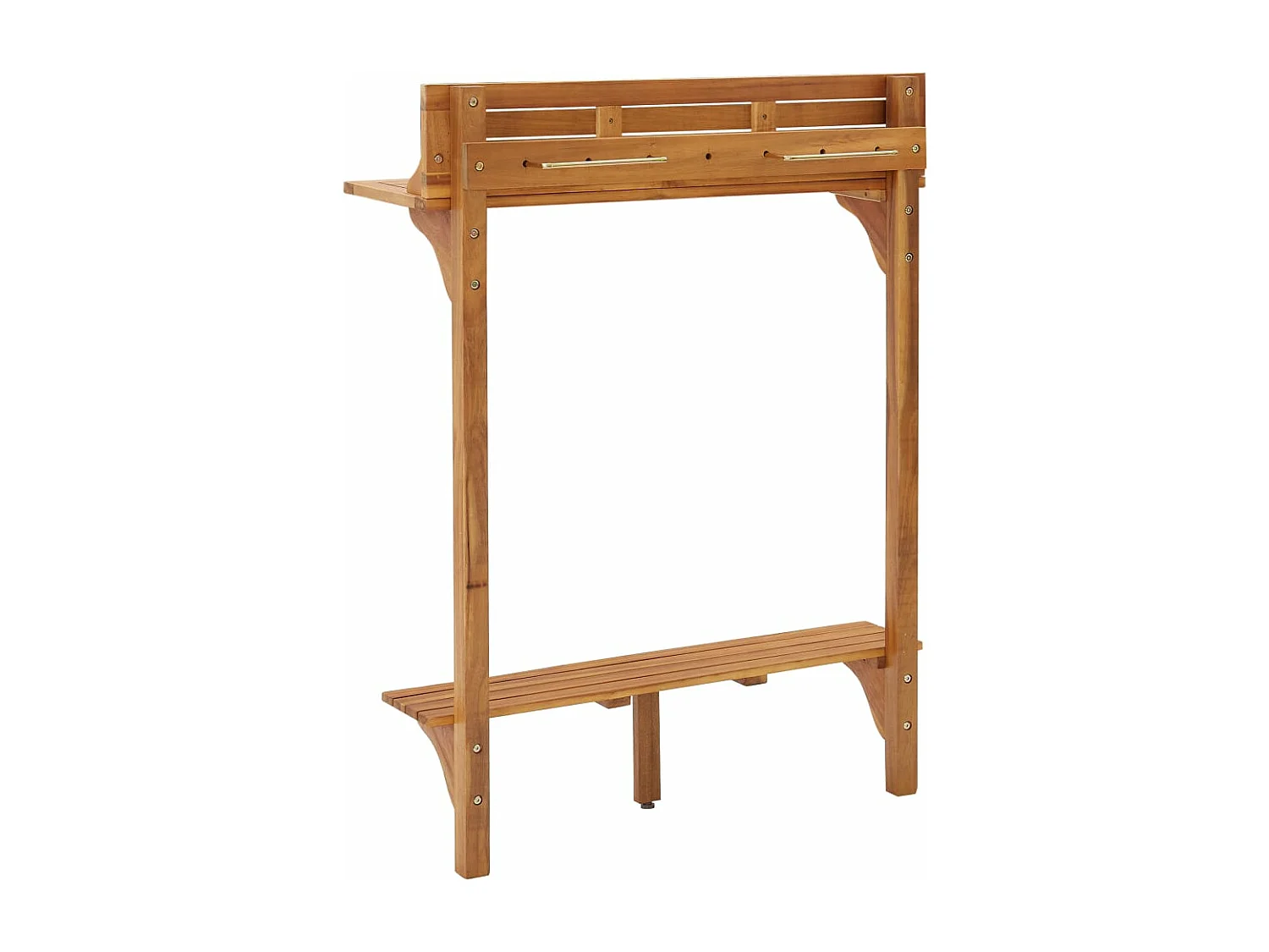 Meuble de bar de balcon 90x37x122,5 cm Bois d'acacia massif GHR99749