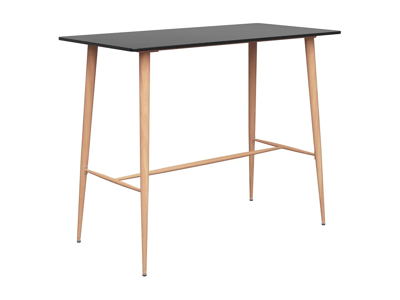 Móvel de bar 120x60x105 cm preto PT612491