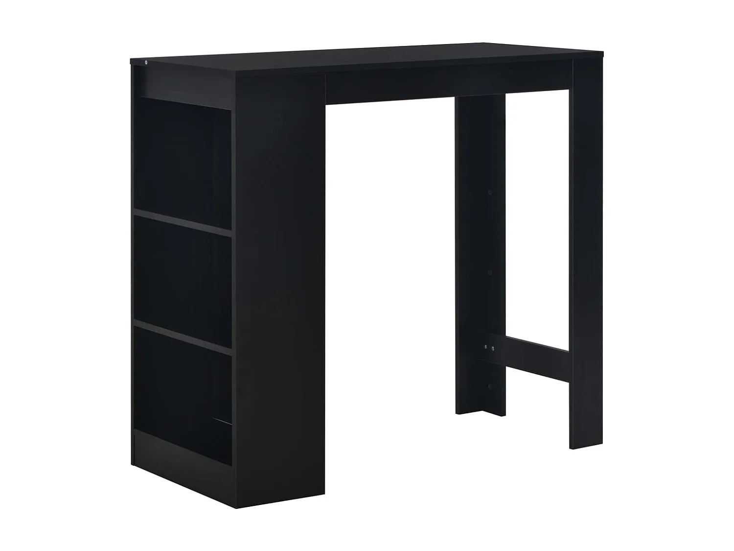 Meuble de bar avec étagère Noir 110x50x103 cm GHR28190