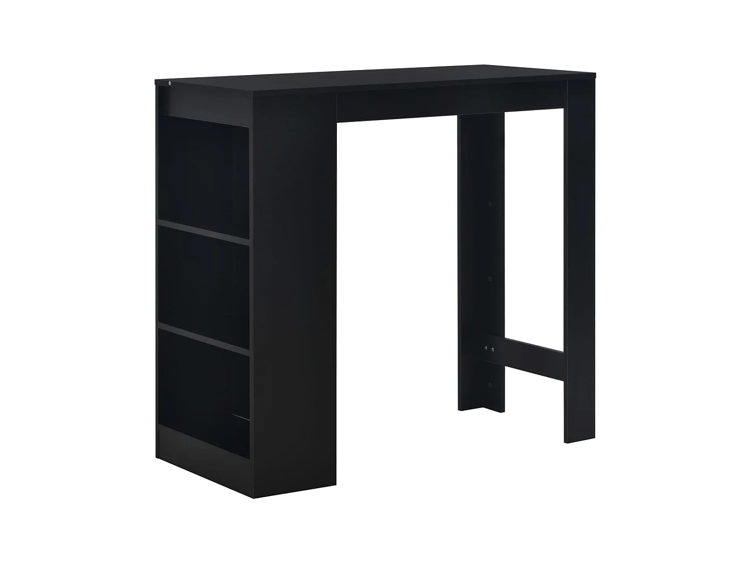 Meuble de bar avec étagère Noir 110x50x103 cm GHR28190