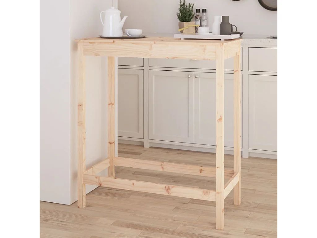 Meuble de bar 100x50x110 cm bois massif de pin GHR45290