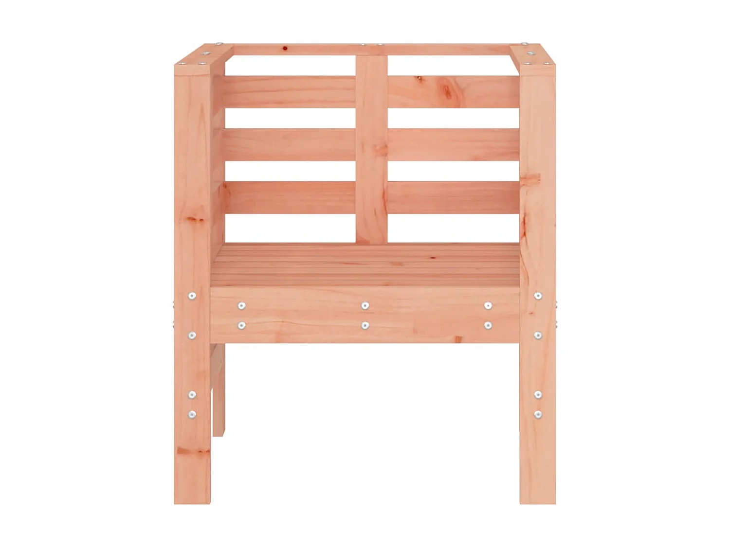 Chaises de jardin lot de 2 61,5x53x71 cm bois massif de douglas REO42887