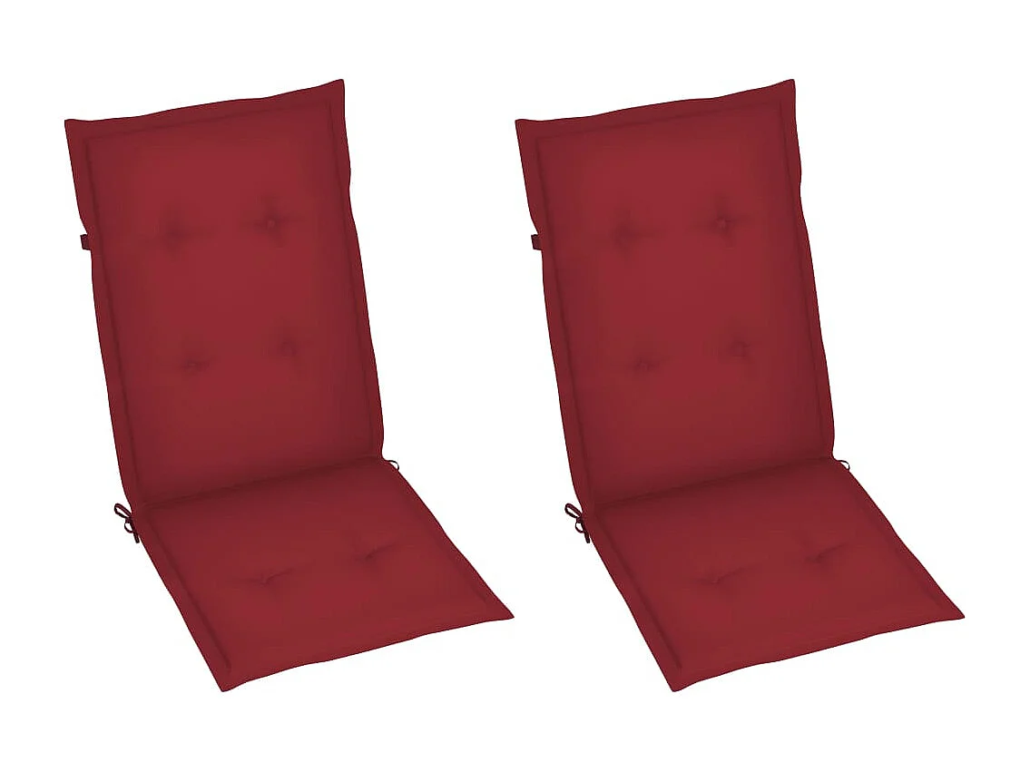 Chaise à bascule de jardin avec coussin Bambou REO67089