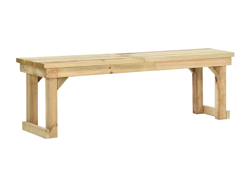 Banc de jardin 140 cm Bois de pin imprégné REO12539