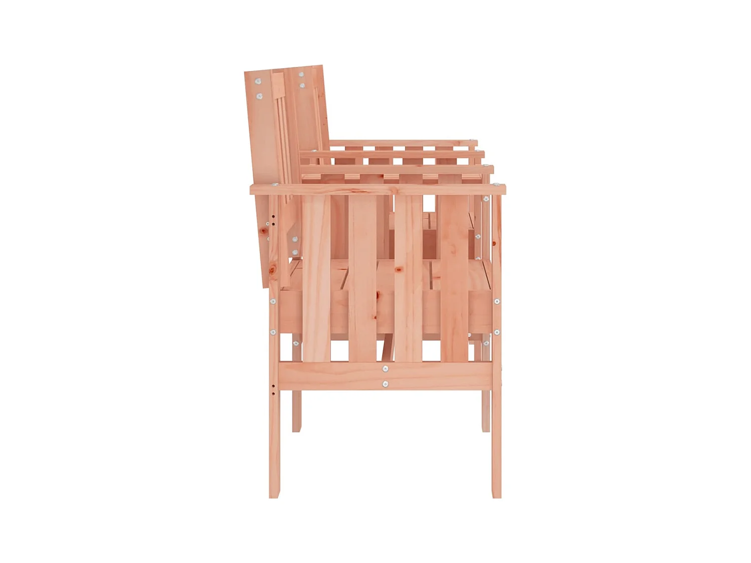 Banc de jardin avec table 2 places bois massif de douglas REO70377
