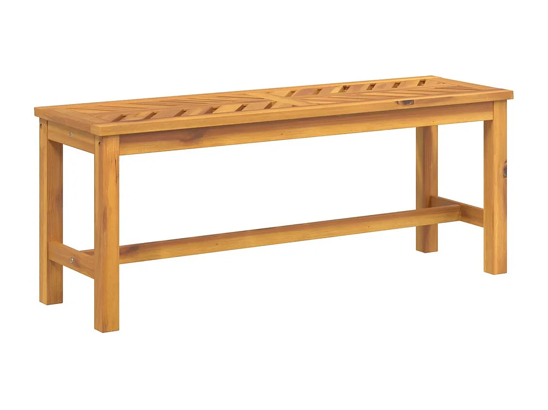 Banc de jardin 110 cm bois massif d'acacia REO25440