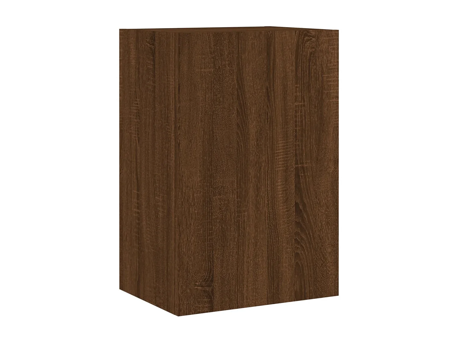 Meuble TV mural chêne marron 40,5x30x60 cm bois d'ingénierie WET4985