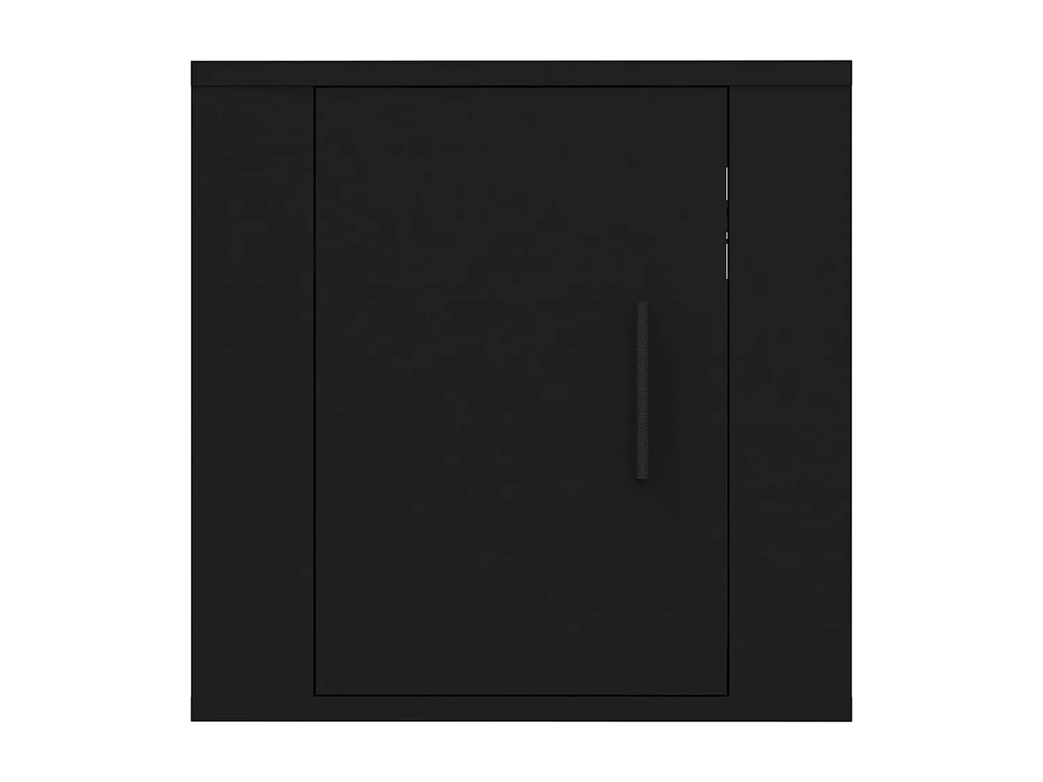 Tv-wandmeubel 40x34,5x40 cm zwart NL305907