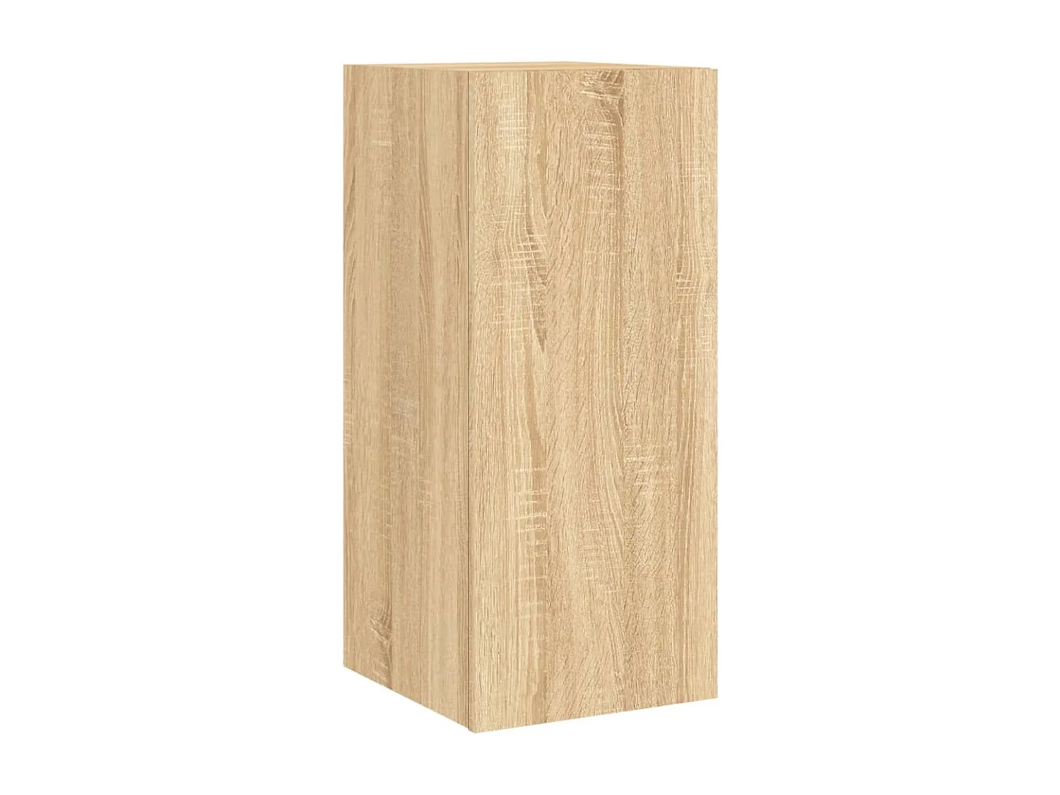 Mueble TV de pared con luces LED roble Sonoma 30,5x35x70 cm ES45665