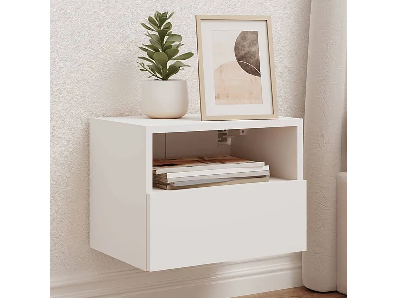 TV-Wandschränke 2 Stk.TV-Schränke Weiß 40x30x30 cm Holzwerkstoff -gkd320345