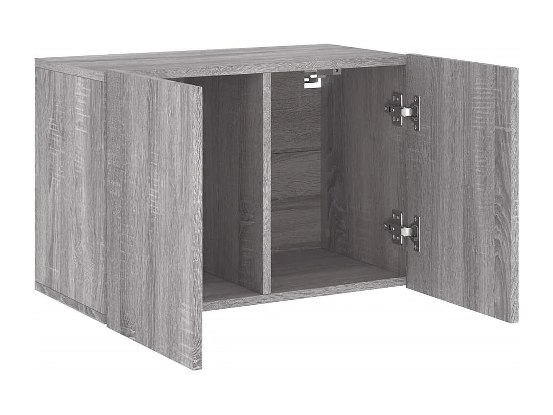 Tv-meubel wandgemonteerd 60x30x41 cm grijs sonoma eikenkleurig NL414841