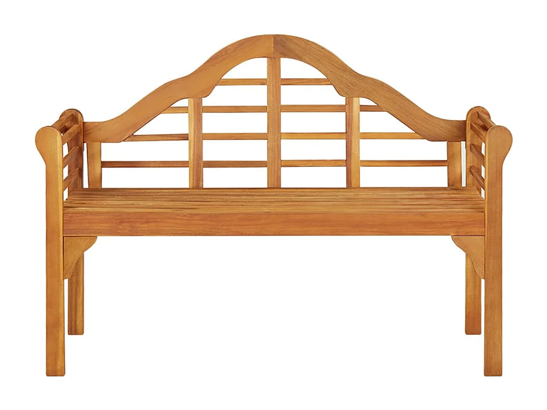 Banco de jardim 125 cm madeira de acácia maciça PT833785