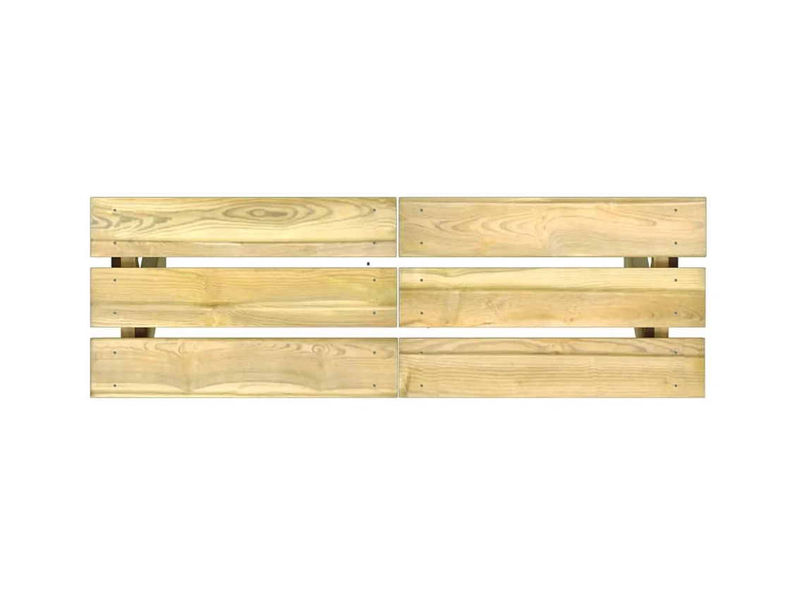 Banc de jardin 110 cm Bois de pin imprégné REO13496