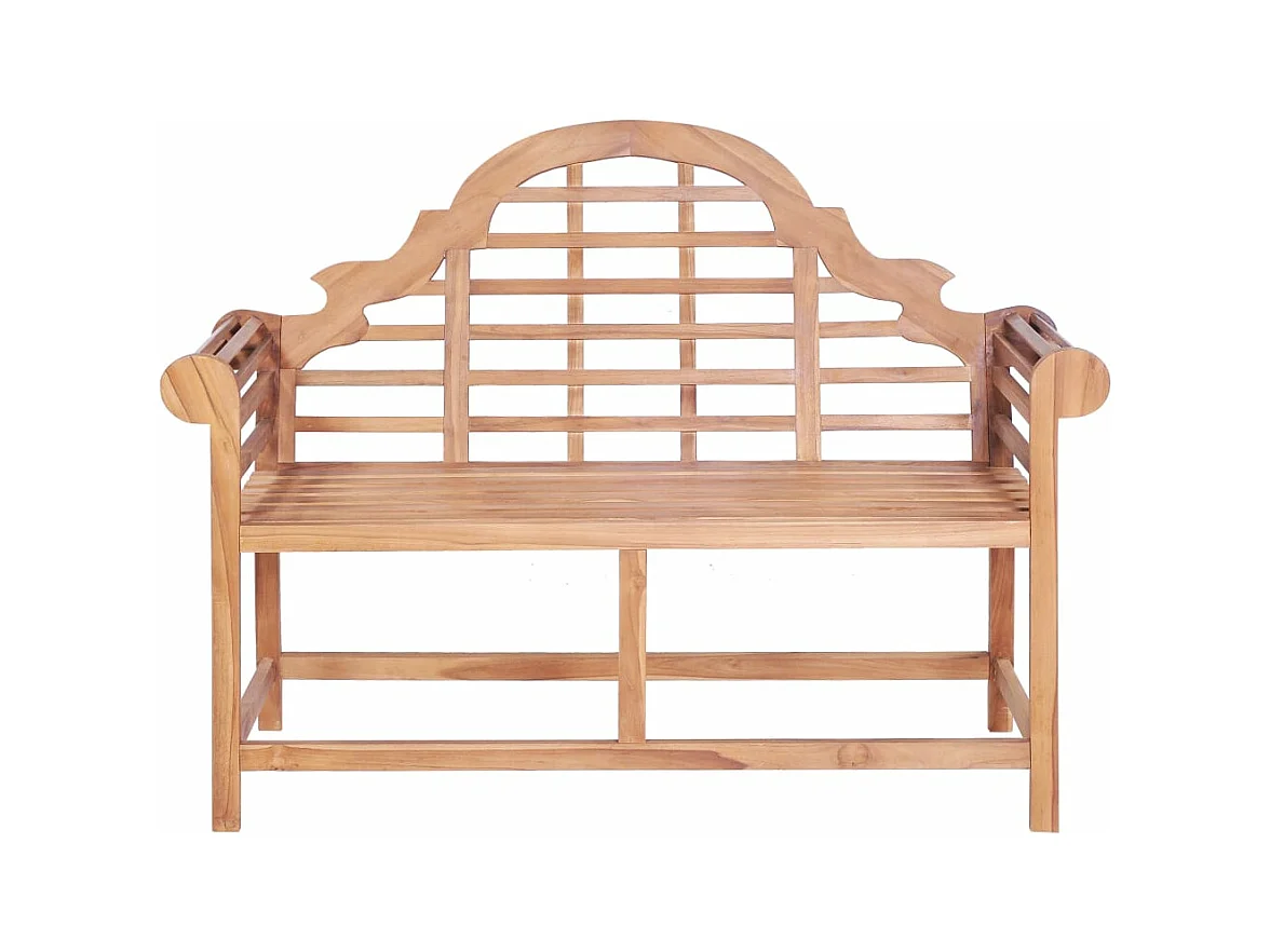 Banc de jardin 127x58,5x92,5 cm Bois massif de teck REO31685